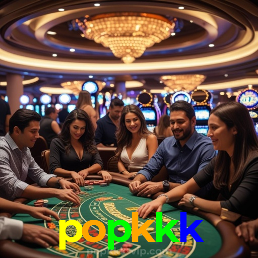 popkkk: Jogos de Mesa ao Vivo - Imersão Total, Slots - Grandes Prêmios, Roleta - Altas Chances